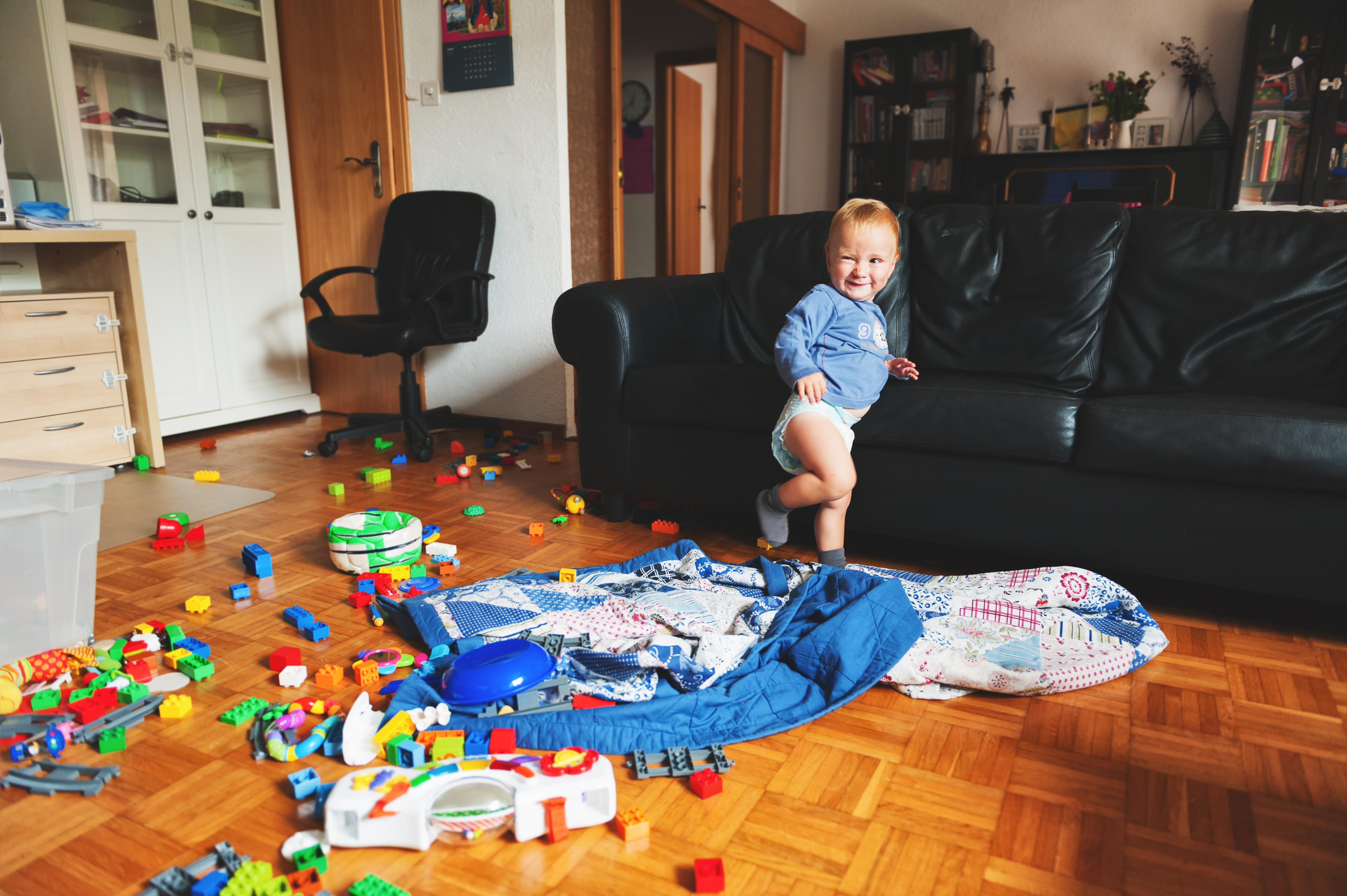 messy child